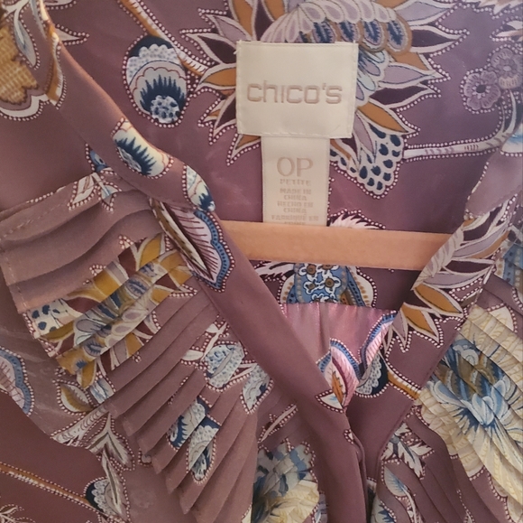 Chicos blouse with ruffles - Picture 2 of 5